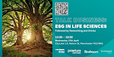 Primaire afbeelding van Talk Business: ESG in Life Sciences