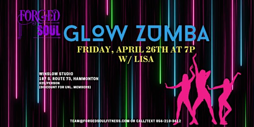 Glow Zumba Dance Party w/ Lisa! primary image