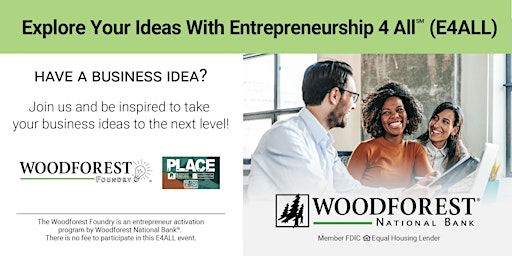 Hauptbild für Explore Your Ideas With Entrepreneurship 4 All (E4ALL) - Amarillo