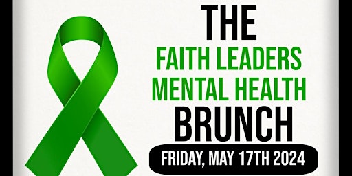 Imagen principal de The Faith Leaders Mental Health Brunch