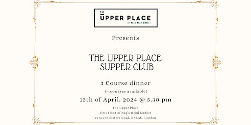 The Upper Place Supper Club primary image