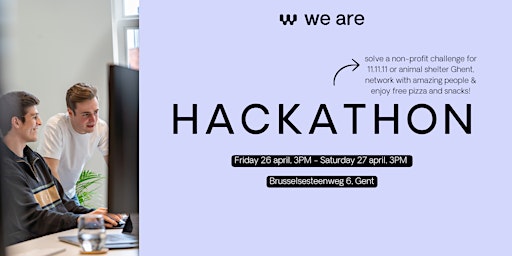 Imagem principal de we are's hackathon