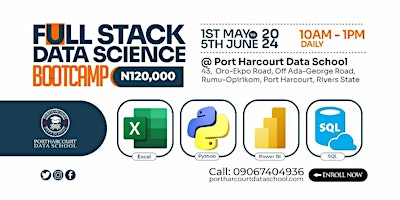 Port Harcourt Data Science Bootcamp primary image