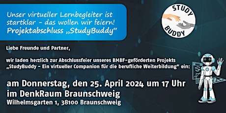 StudyBuddy Abschlussveranstaltung - Einblick in die Zukunft der Bildung