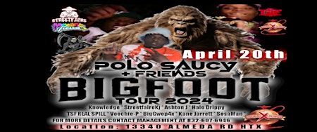 Big Foot Tour Polo Saucy & Friends primary image