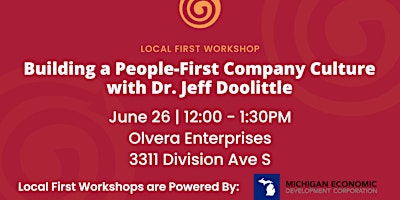 Local First Workshop: Building a People-First Company Culture primary image