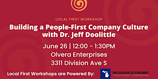 Local First Workshop: Building a People-First Company Culture primary image