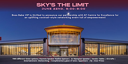 Image principale de SKY's the LIMIT - Cocktail style networking event