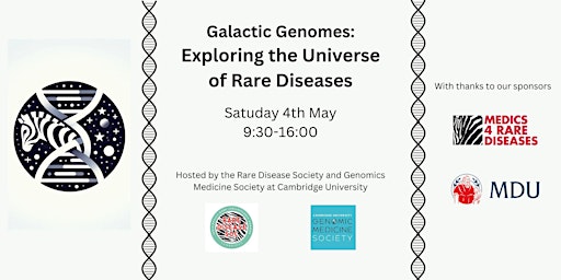 Imagem principal de Galactic Genomes: Exploring the Universe of Rare Diseases