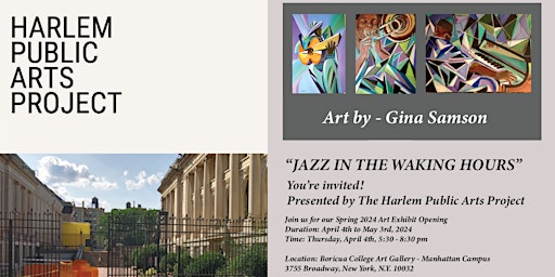 "JAZZ IN THE WAKING HOURS" primary image