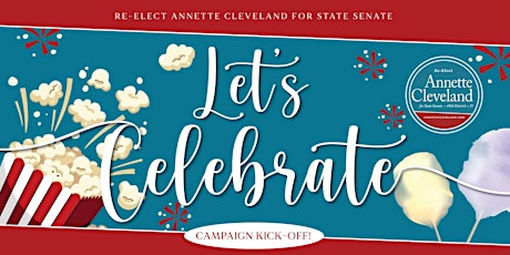Let's Celebrate! Re-elect Annette Cleveland for State Senate