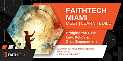 Imagem principal de FaithTech Miami | April Meetup