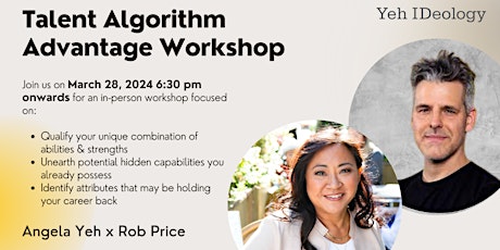 YehID In-Person Workshop: Talent Algorithm Advantage