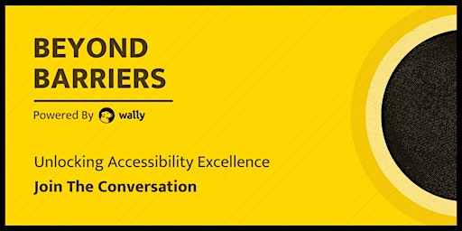 Beyond Barriers | Getting to accessibility: building a sustainable  program primary image