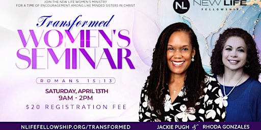 Imagem principal de Transformed Women's Seminar