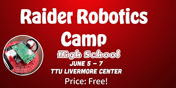 Raider Robotics Commuter Camp - High School