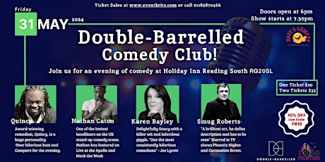 Comedy Club at Holiday Inn Reading South - Step into an Evening of Endless