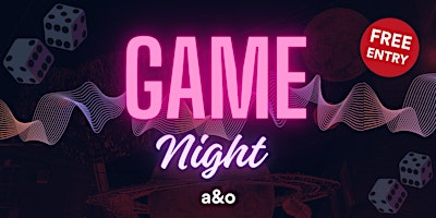 Game Night at a&o primary image