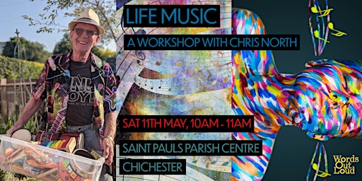 Imagem principal do evento Life Music - A Workshop with Chris North