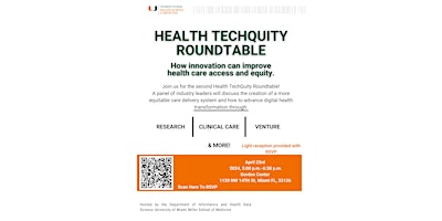 Primaire afbeelding van Health TechQuity Roundtable