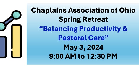 Primaire afbeelding van Chaplains Association of Ohio  Spring 2024 Retreat