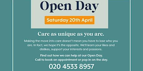 Ashchurch View Care Home Open Day