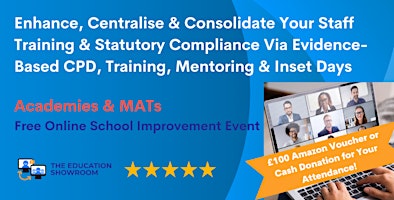 Hauptbild für Centralise Your Staff Training Via CPD, Training, Mentoring & Inset Days