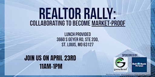 Imagem principal do evento Realtor Rally -  April Edition