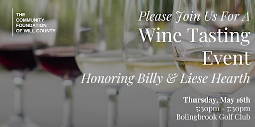 Wine Tasting Event - The Community Foundation of Will County primary image