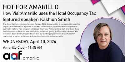 HOT for Amarillo – How VisitAmarillo uses the Hotel Occupancy Tax