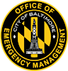 Logótipo de Baltimore City Office of Emergency Management