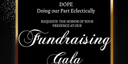 Imagem principal do evento DOPE - Fundraising Gala
