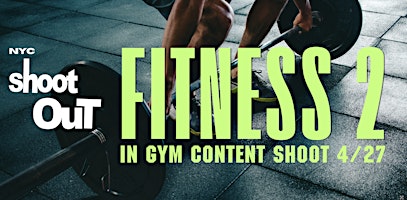 Imagem principal do evento NYCPhotoshootOut We Believe in "FITNESS 2 ” in GYM Content Creation Shoot