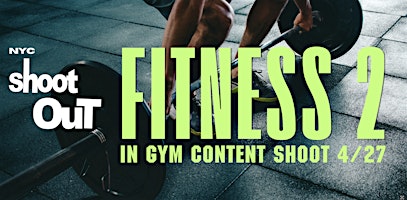 Image principale de NYCPhotoshootOut We Believe in "FITNESS 2 ” in GYM Content Creation Shoot