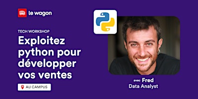 Hauptbild für [Workshop] - Apprenez les bases de Python pour développer vos ventes