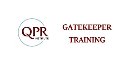 QPR Gatekeeper Virtual Training
