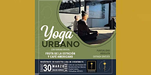 Imagen principal de Yoga Urbano con Karuna Rivera. Entrada GRATUITA