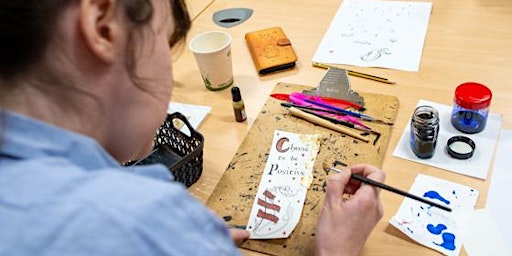 Skills with Quills - in-person adult craft workshop primary image