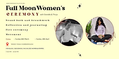 Primaire afbeelding van Full Moon Women's Ceremony for BI&WoC
