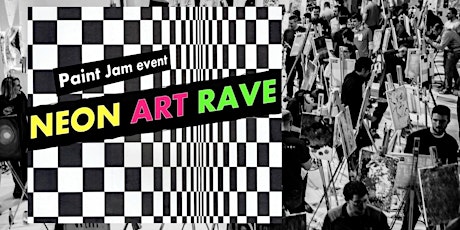 NEON ART RAVE - Paint Jam event