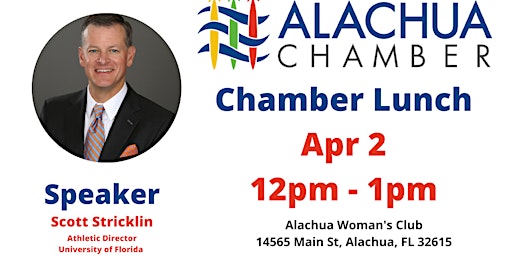 Imagem principal do evento Alachua Chamber Luncheon