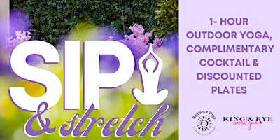 Sip & Stretch Outdoor Yoga primary image