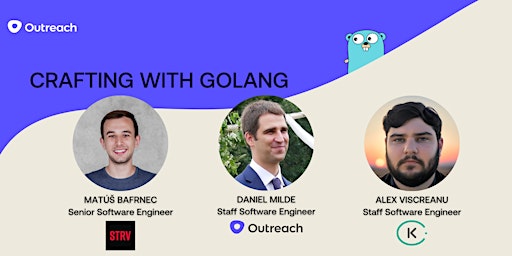 Imagem principal do evento Crafting with Golang