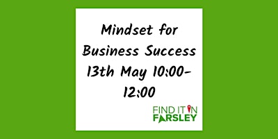 Primaire afbeelding van Mindset for Business Success