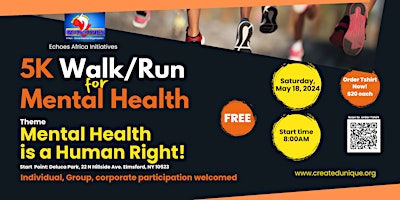 Hauptbild für Walk/Run for Mental Health
