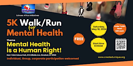 Walk/Run for Mental Health