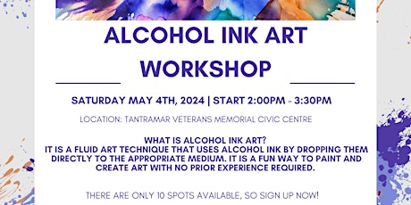 Alcohol Ink Art Workshop