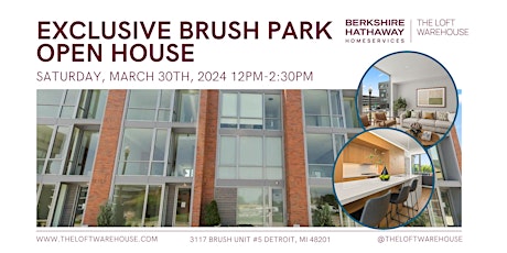 Extraordinary Townhome in Brush Park Open this Saturday 3/30