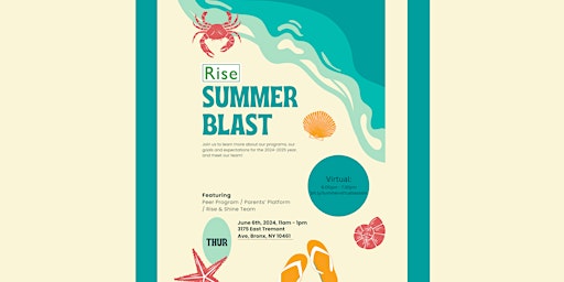 Rise's Summer Blast primary image