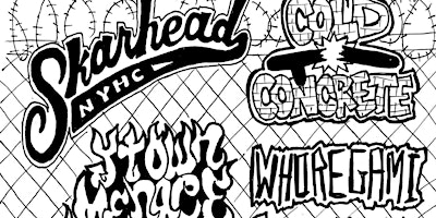 Skarhead/Cold Concrete/Y-Town Menace/Whoregami  primärbild